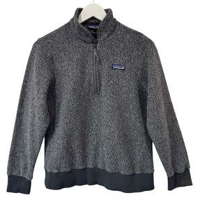 Patagonia Women’s Woolyester Fleece Pullover Size XS/S Gray 1/4 Zip Retro 26950